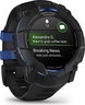 Garmin Instinct 3 Amoled, 50mm, Black Bolt Blue, 010-03020-03, pametni sat