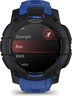 Garmin Instinct 3 Amoled, 45 mm, Black Bolt Blue, 010-02936-03, pametni sat