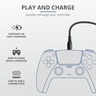 Trust GXT 226 Play & Charge kabel za punjenje gamepada, PS5, 3m, crni