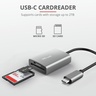Trust Dalyx čitač SD kartica, USB-C, srebrni