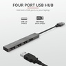 Trust Halyx USB Hub 4u1, 4xUSB-A