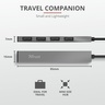Trust Halyx USB Hub 4u1, 4xUSB-A
