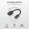 Trust Calyx USB-C na USB-A (Ž) adapter, crni