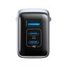 Anker GaN Prime punjač, 100W, 2xUSB-C/USB-A, sivi