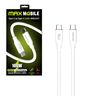 MaxMobile data kabel Type C, QC 100W, 5A, 3 m, bijeli