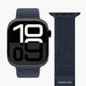 Vonmählen zamjenski remen za Apple Watch 40/41/42 mm, Navy Fitness Loop 2, One Size
