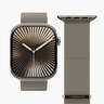 Vonmählen zamjenski remen za Apple Watch 44/45/46/49 mm, Desert Sand Milanese Loop 2, One Size
