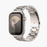 Vonmählen zamjenski remen za Apple Watch 44/45/46/49 mm, Champagne Link Bracelet 2, One Size