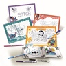 Stitch škola crtanja s mirisnim markerima, kreativni set