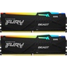 Memorija Kingston 32GB (2x16) DDR5 6000MHz, FURY Beast RGB EXPO, DIMM (KF560C36BBE2AK2-32)