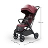 Kinderkraft sportska kolica Nubi 3, Dark Ruby