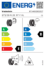 Vredestein 275/30R20 Wintrac pro+ XL 97Y,Pot: E,Pri: B,Buka: 71dB