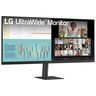 LG monitor UltraWide 34U511A 34'', IPS WFHD, 100Hz, HDMI, DisplayPort