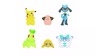 Pokemon Battle figure, 6 kom - Pikachu, Riolu, Cleffa, Joltik, Chikorita, Darumaka