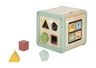 Woopie zelena drvena kocka za aktivnosti višenamjenska edukativna razvrstavač
