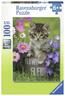 Ravensburger 100 kom puzzle Kitten amongst the Flowers