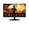 AOC monitor C27G42E, 27" FHD, VA, 180Hz, 1ms, zakrivljeni, 2xHDMI, DP, HDR10, zvučnici