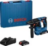 BOSCH Professional aku čekić bušilica + kovčeg + punjač + 2 x akumulatora GBA 18V, 2.0Ah, 18mm