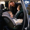 Kinderkraft autosjedalica XRIDER 2 i-Size 0-36 kg (40-150 cm) 360, siva