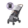 Ergobaby Metro 3 Deluxe kompaktna gradska kolica, Pearl Grey