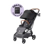 Ergobaby Metro 3 Deluxe kompaktna gradska kolica, Jet Black