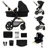 Kinderkraft Kolica Moov 2 4u1 MINK PRO, Pure Black
