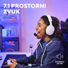 Trust GXT 490W Fayzo žičane gaming slušalice, bijele