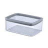 CURVER posudica za spremanje, Dry Cube, 2,3 L, 22,5 x 16 x 9 cm, Transp./siva boja