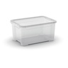 CURVER kutija za spremanje s poklopcem, T Box, 14 L, 26,5 x 38 x 19 cm, Transparent boja