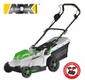 ADK akumulatorska kosilica SF8A110-J, 40V, 3300 o/min, širina košnje 370mm, košara za travu 35 L