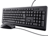Trust 24645, gaming tipkovnica i miš, US, crni