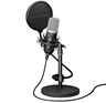 Trust GXT 252 Emita, USB mikrofon za streamanje, crni