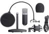 Trust GXT 252 Emita, USB mikrofon za streamanje, crni