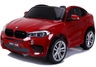 Licencirani BMW X6 M crveni lakirani - dvosjed - auto na akumulator