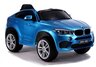 Licencirani BMW X6 plavi lakirani - auto na akumulator - NOVI dizajn