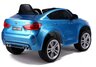 Licencirani BMW X6 plavi lakirani - auto na akumulator - NOVI dizajn