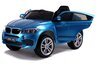 Licencirani BMW X6 plavi lakirani - auto na akumulator - NOVI dizajn