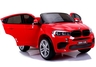 Licencirani BMW X6 M crveni - dvosjed - auto na akumulator