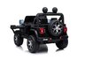 Licencirani Jeep Rubicon Wrangler 4x4 crni - auto na akumulator