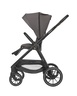 Kikka Boo kolica 3u1 Modena + košara + autosjedalica, Dark Grey