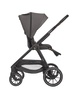 Kikka Boo kolica 3u1 Modena + košara + autosjedalica, Dark Grey
