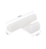 Kikka Boo bočna zaštita za novorođenče Newborn Positioner Memory Foam, bijela