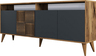 Komoda, Milan - Walnut, Anthracite