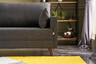 Trosjed, Antracit, Bella Sofa For 3 Pr - Anthracite