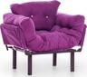 Fotelja, Ljubičasta, Nitta Single - Purple