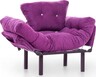 Fotelja, Ljubičasta, Nitta Single - Purple