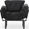 Fotelja, Crno, Nitta Single - Black