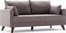 Dvosjed, Smeđa, Bella Sofa For 2 Pr - Brown