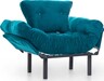 Fotelja, Petrol Green, Nitta Single - Petrol Green