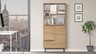 Ormar, Kumsal PTP - Walnut, White